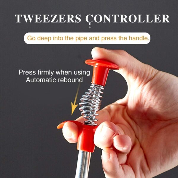 Drain Block Remover (90cm): Cleaning Tool for Pipes, Clogged Drains - Image 5