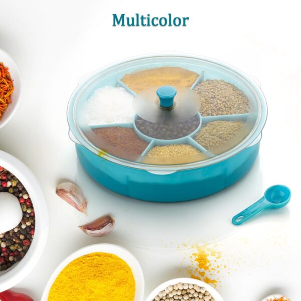 Multipurpose Dry-fruit and masala box with single spoon. - Image 7