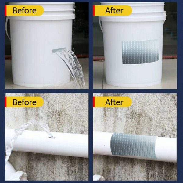 Self-Adhesive Insulation Resistant High Temperature Heat Reflective Aluminium Foil Duct Tape Roll (0.8mm) - Image 8