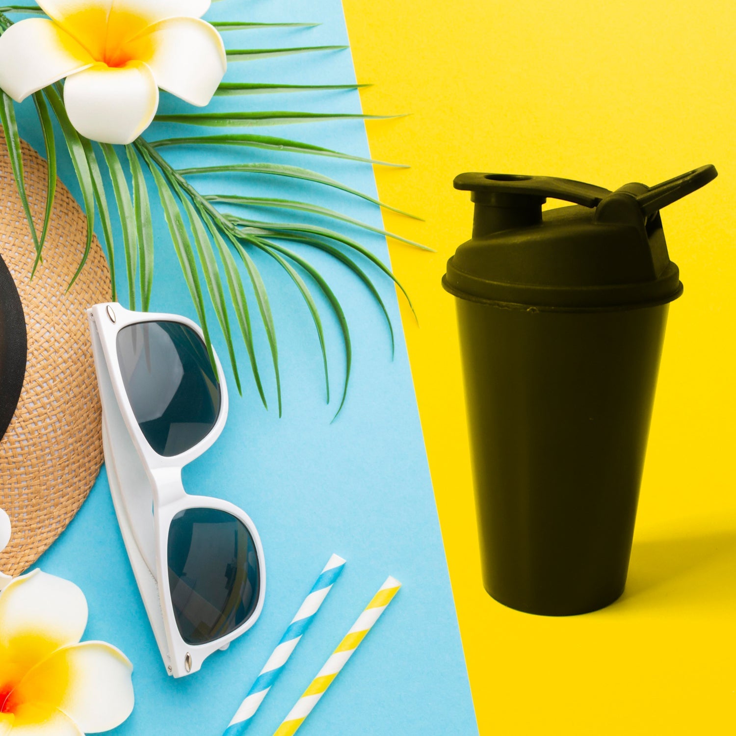 Shaker Bottle Perfect for Protein Shakes and Pre Workout Gym |Water Bottle |BPA Free| Leak-Proof Flip Lid/Insulated Bottle for Hot & Cold Drinks 1 pc - Image 6