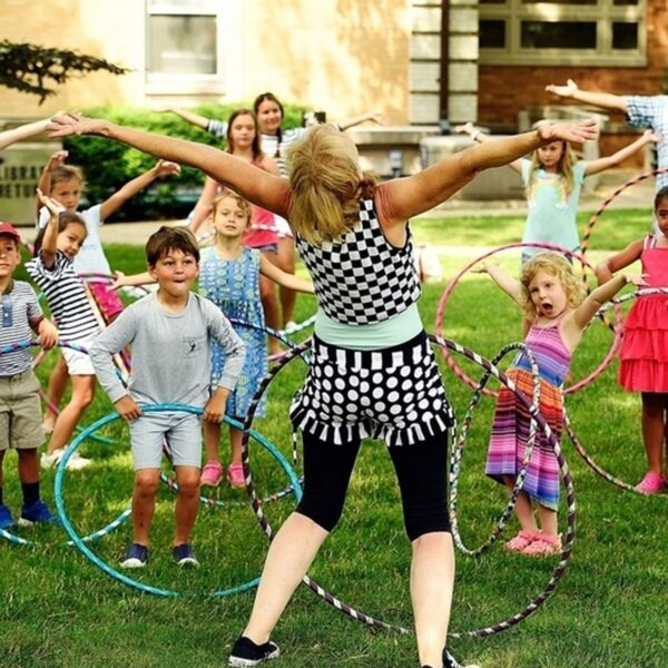 Hoops Hula Interlocking Exercise Ring for Fitness with Dia Meter Boys Girls and Adults - Image 6