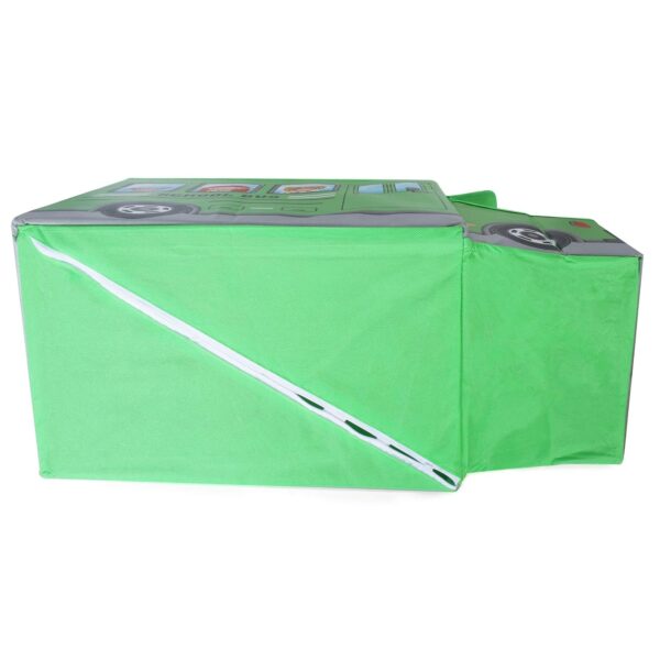Foldable Bus Shape Toy Box Storage with Lid for Storage (Mix Color & Design ) (X469) - Image 7