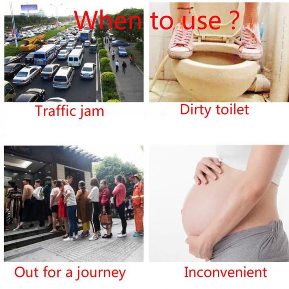 Portable Stand Pee Used for peeing for women both of us, during emergencies and requirements. - Image 7