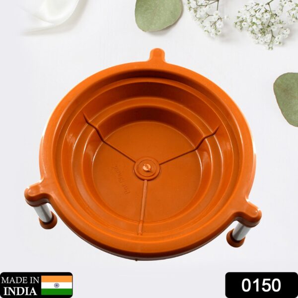 Multipurpose Matka Stand  /  Plant Pot Water Pot Stand Plastic for Home & Kitchen (1Pc) - Image 2