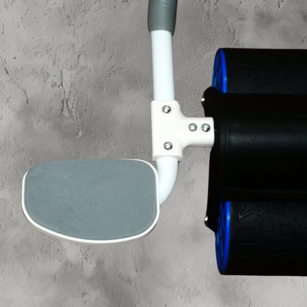 Abdominal Roller Wheel, Automatic Rebound Sponge Handle, Double Wheel Abdominal Roller, Non-Slip Timer Function with Elbow Support for Exercises for Body Fitness Strength Training Home Gym - Image 6