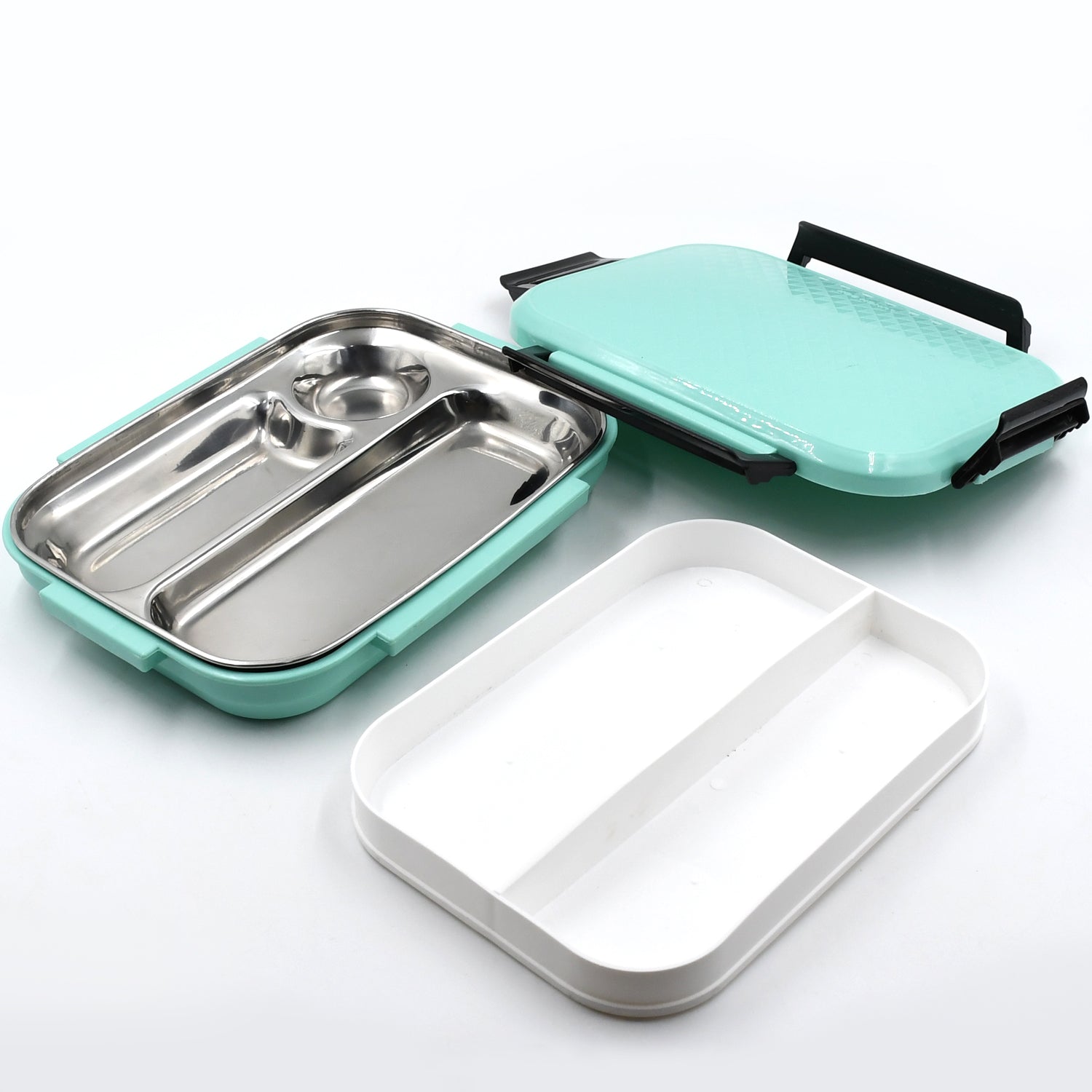 Premium Multi-Compartment Steel Lunch Box for Office, School & Travel - Image 4