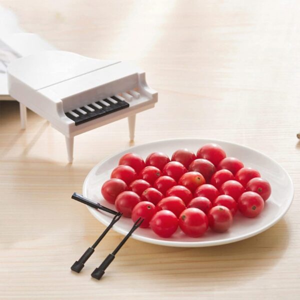 10 Pc Piano Fruit Forks: Fun & Functional for Snacks (1 Set)(MKK-X78) - Image 7