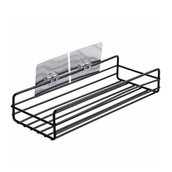 Multipurpose Wall Mount Metal Bathroom Shelf and Rack for Home and Kitchen. (X1089)