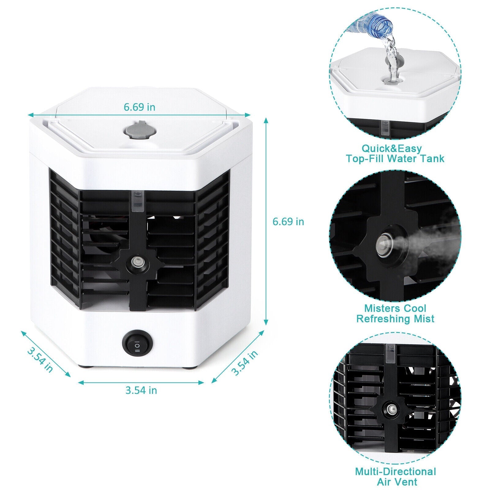 Mini Portable Arctic Air Cooler & Humidifier - Image 7