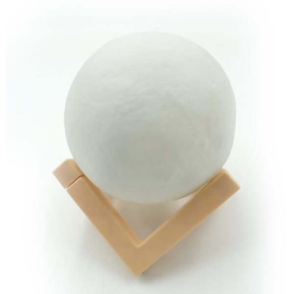 3D Power Moon Lamp with Touch Control Adjust Brightness / One color (X455) - Image 3
