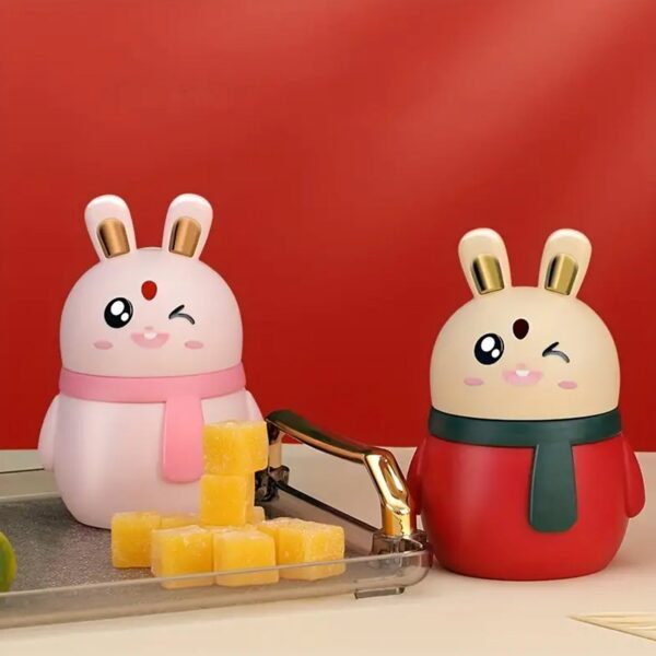 Rabbit Shape Toothpick Dispenser Pressing Small Size Accessory Durable Red | Home & Garden | Kitchen, Dining & Bar | Kitchen Storage & Organization | Racks & Holders Dining Room Table Decoration (1 Pc ) - Image 8