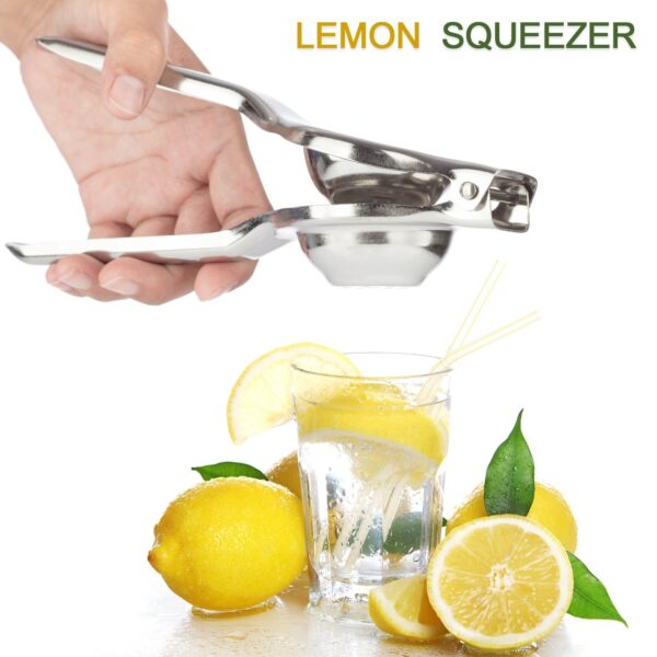 ﻿0132B Stainless Steel Lemon Squeezer - Image 3