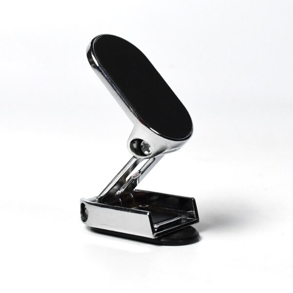 360 Degree Rotating Magnetic Car Phone Holder | Metal Folding Car Phone Holder | New Alloy Folding Magnetic Car Phone Holder (Pack of 1) (X621) - Image 6