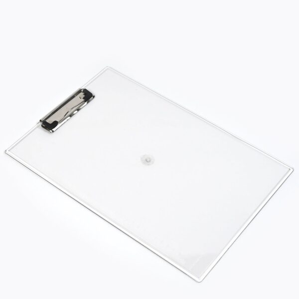 Transparent Premium Exam Pad with Centimeter Measuring Side for Students