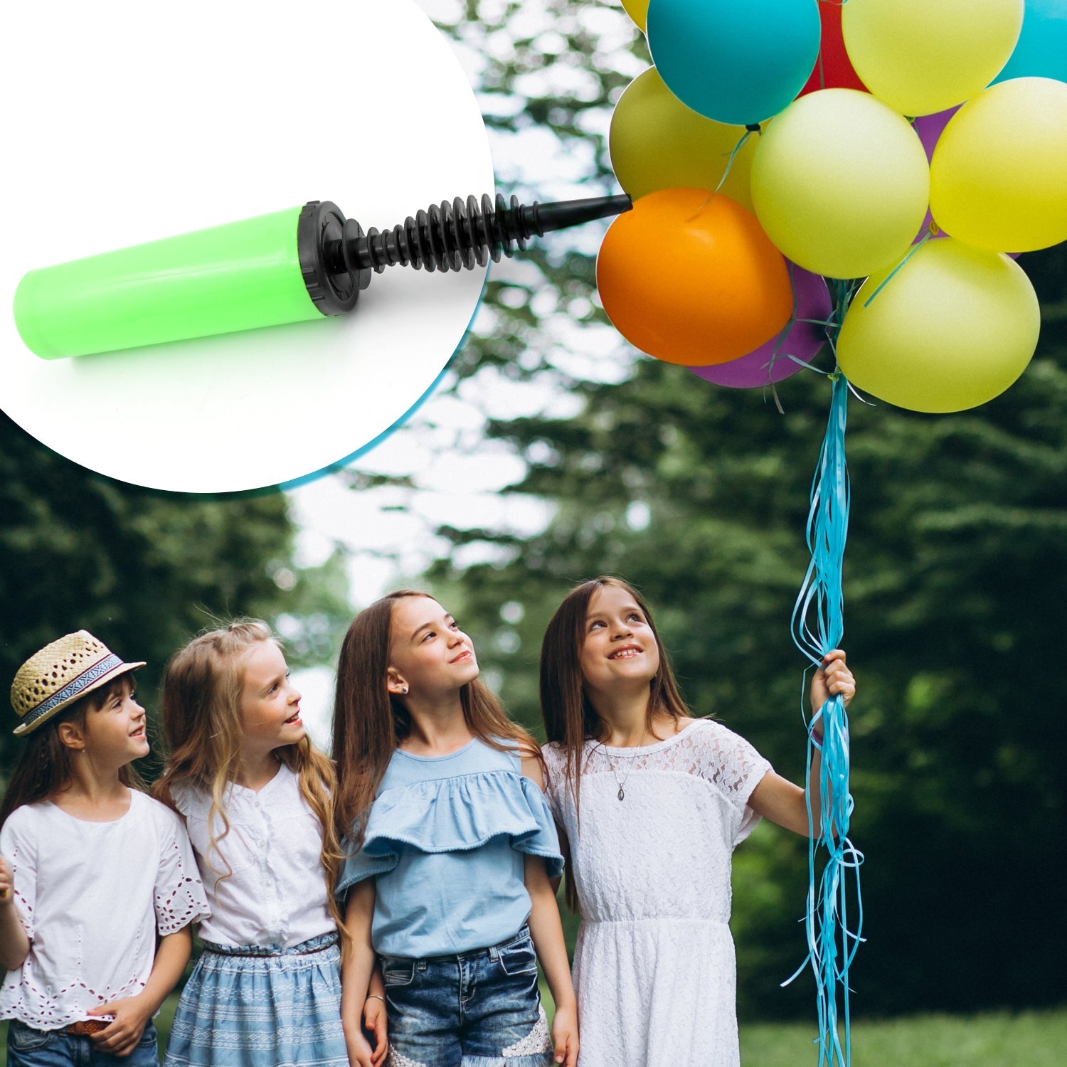 Handy Air Balloon Pumps for Foil Balloons and Inflatable Toys - Image 3