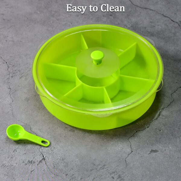 Multipurpose Dry-fruit and masala box with single spoon. - Image 8