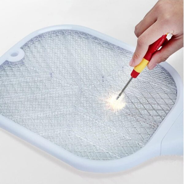 Rechargeable Mosquito Killer Racket with UV Light & USB Charging Base (X558) - Image 8