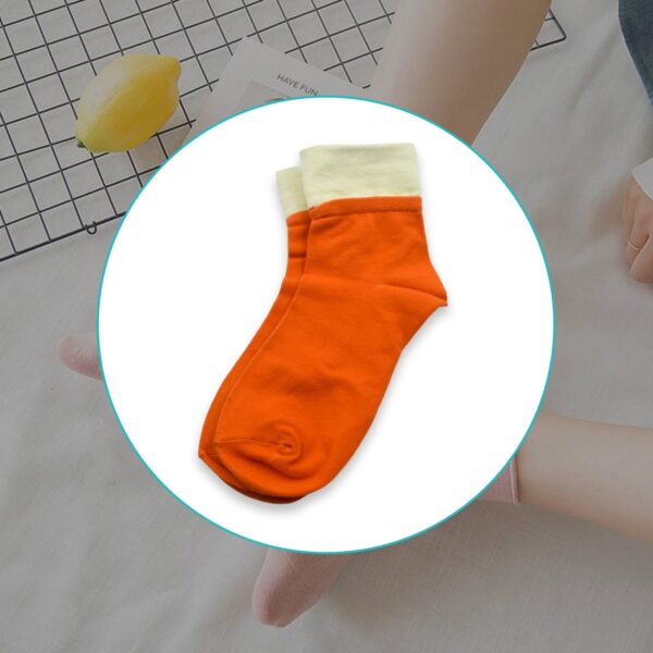 Socks Breathable Thickened Classic Simple Soft Skin Friendly (1Pair) - Image 8