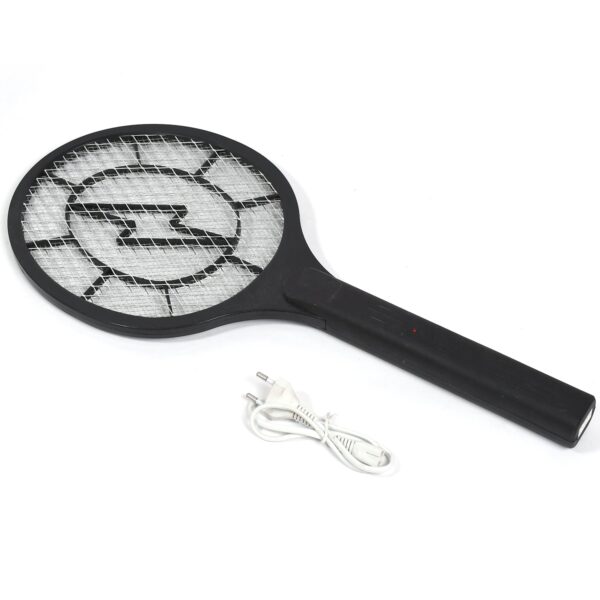 Rechargeable Electric Mosquito Killer Racket with Cable - Image 4