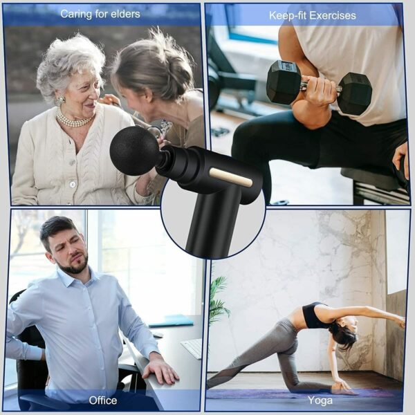 Deep Tissue Percussion Body Massage Machine For Pain Relief - Image 12