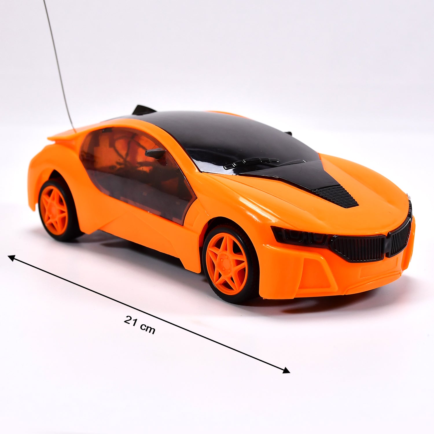 Remote Control Fast Modern Racing Car 3D Light with Go Forward And Backward - Image 5