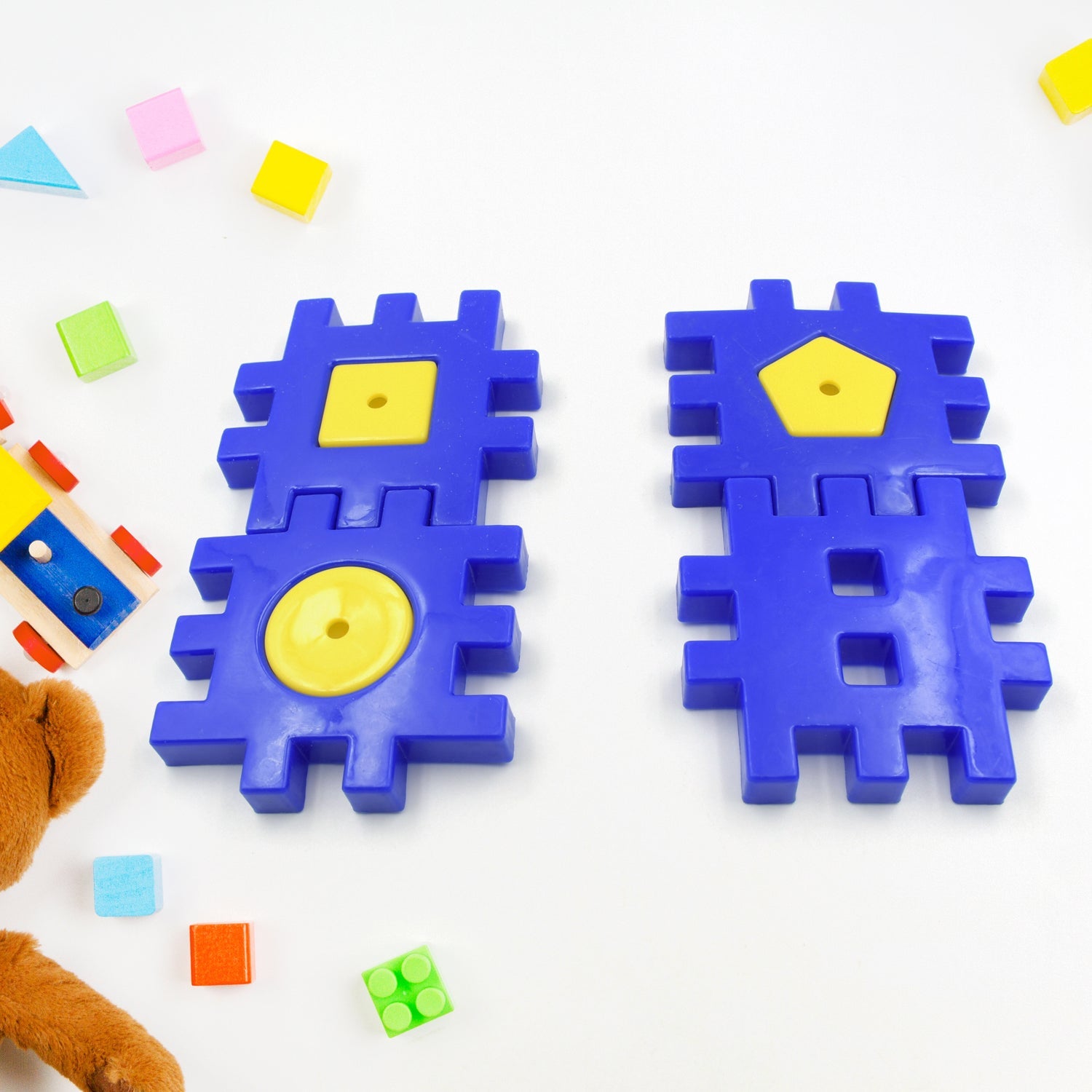 Colorful Digital Building Blocks Set - Educational Toys for Kids Aged 3-12, 4 Pc Set for Boys & Girls - Image 3