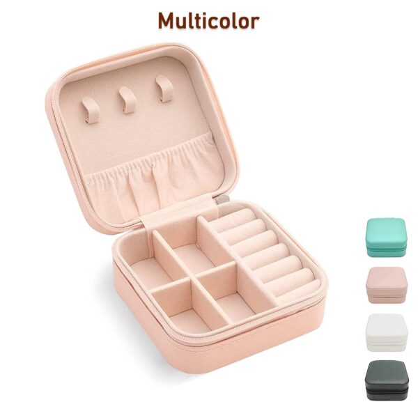 Mini PU Leather jewellery Box for Travel & Storage (X863) - Image 10