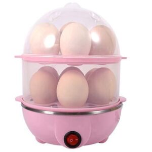 Multi-function 2 Layer 14 Egg Cooker Boilers  Steamer (X762)