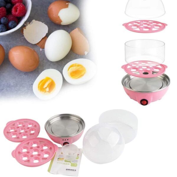 Multi-function 2 Layer 14 Egg Cooker Boilers  Steamer (X762) - Image 3