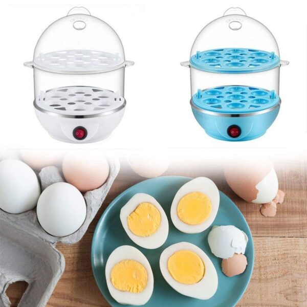 Multi-function 2 Layer 14 Egg Cooker Boilers  Steamer (X762) - Image 6