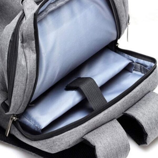 Laptop Bag With Adjustable Shoulder Strap & Storage Pockets, Lightweight, Water-Resistant, Travel-Friendly Bag Office Bag / School Bag / College Bag / Business Bag - Image 8