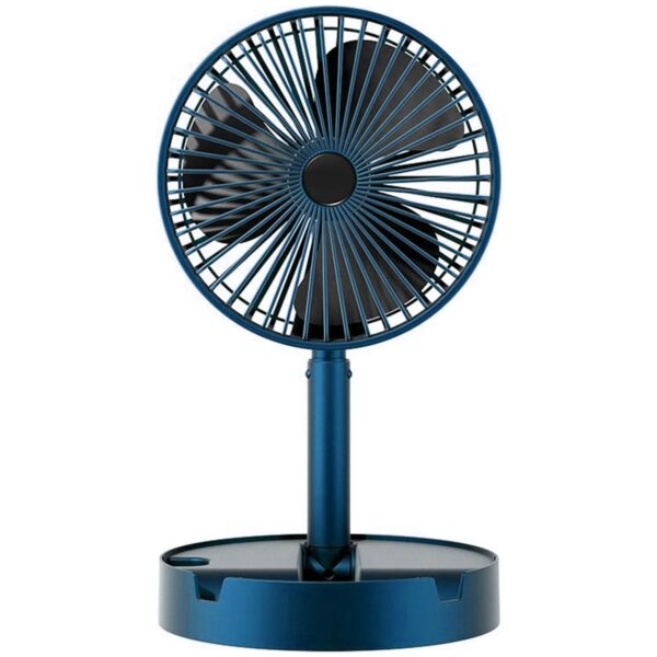 Telescopic Electric Desktop Fan, Height Adjustable, (Battery Not Include / Button Not included) (X633)