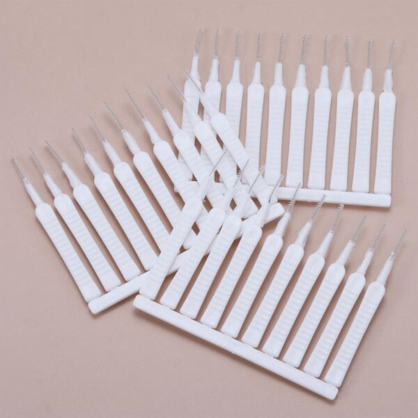 10pcs Shower Nozzle Cleaning Brush, Reusable Multifunctional Shower Head Anti-Clogging Small Brush (MKK+(X80) - Image 12