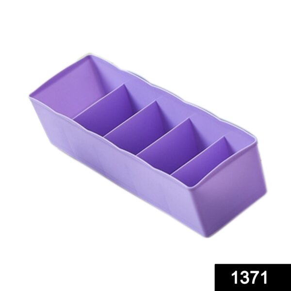 Dividers Tray Organizer Clear Plastic Bead Storage Tray (Multicolour) - Image 3