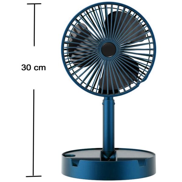 Telescopic Electric Desktop Fan, Height Adjustable, (Battery Not Include / Button Not included) (X633) - Image 6