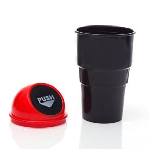 Mini Car Trash Bin Can Holder Dustbin (X508)