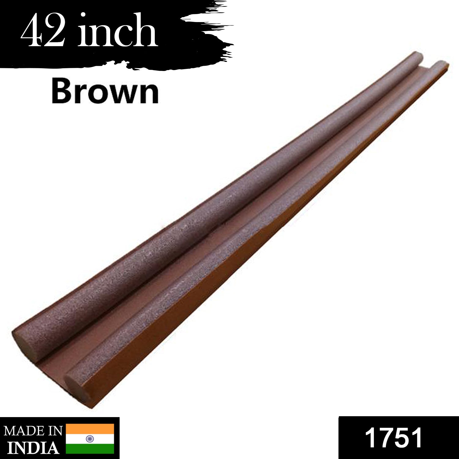 Twin Door Draft Stopper / Guard Protector for Doors and Windows - Image 3