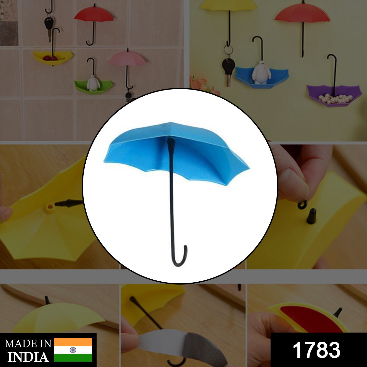 Colourful Umbrella Key Holder - Image 2