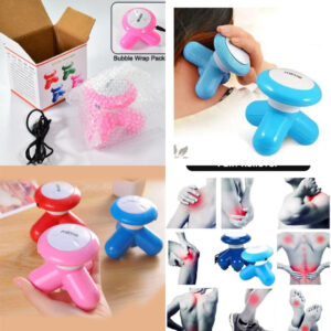ELECTRIC MINI VIBRATION FULL BODY MIMO MASSAGER (MULTICOLOR) (X796)