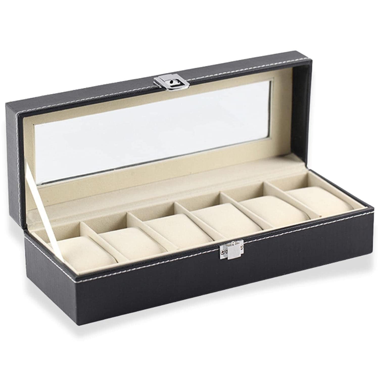 6 SLOT WATCH BOX 1PC (5-X188) - Image 6