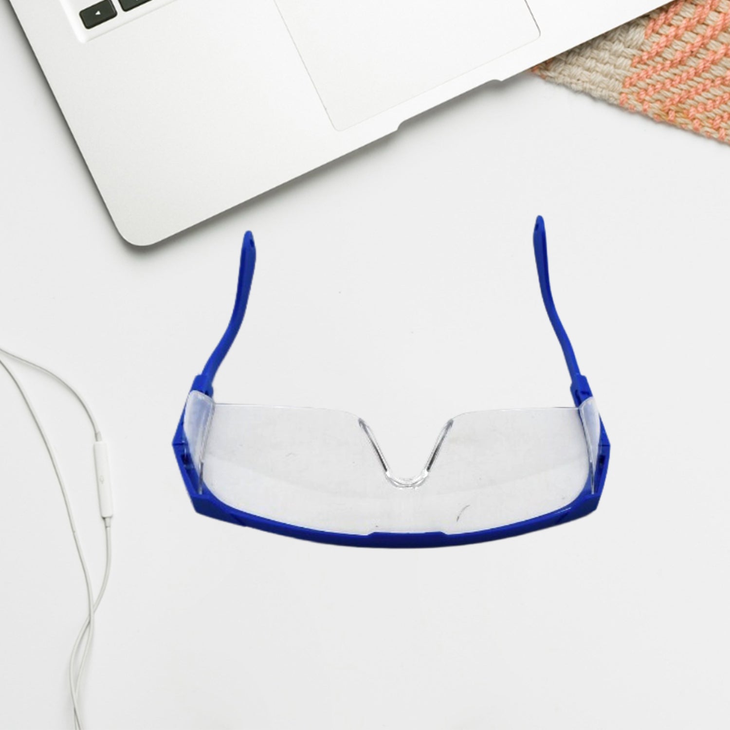 Safety Glasses Dust Wind Proof Eye Glasses UV Protection, Safety Goggles Eyewear Adjustable clear shooting eye protection eyewear clear glasses for men women lab goggles over glasses - Image 3