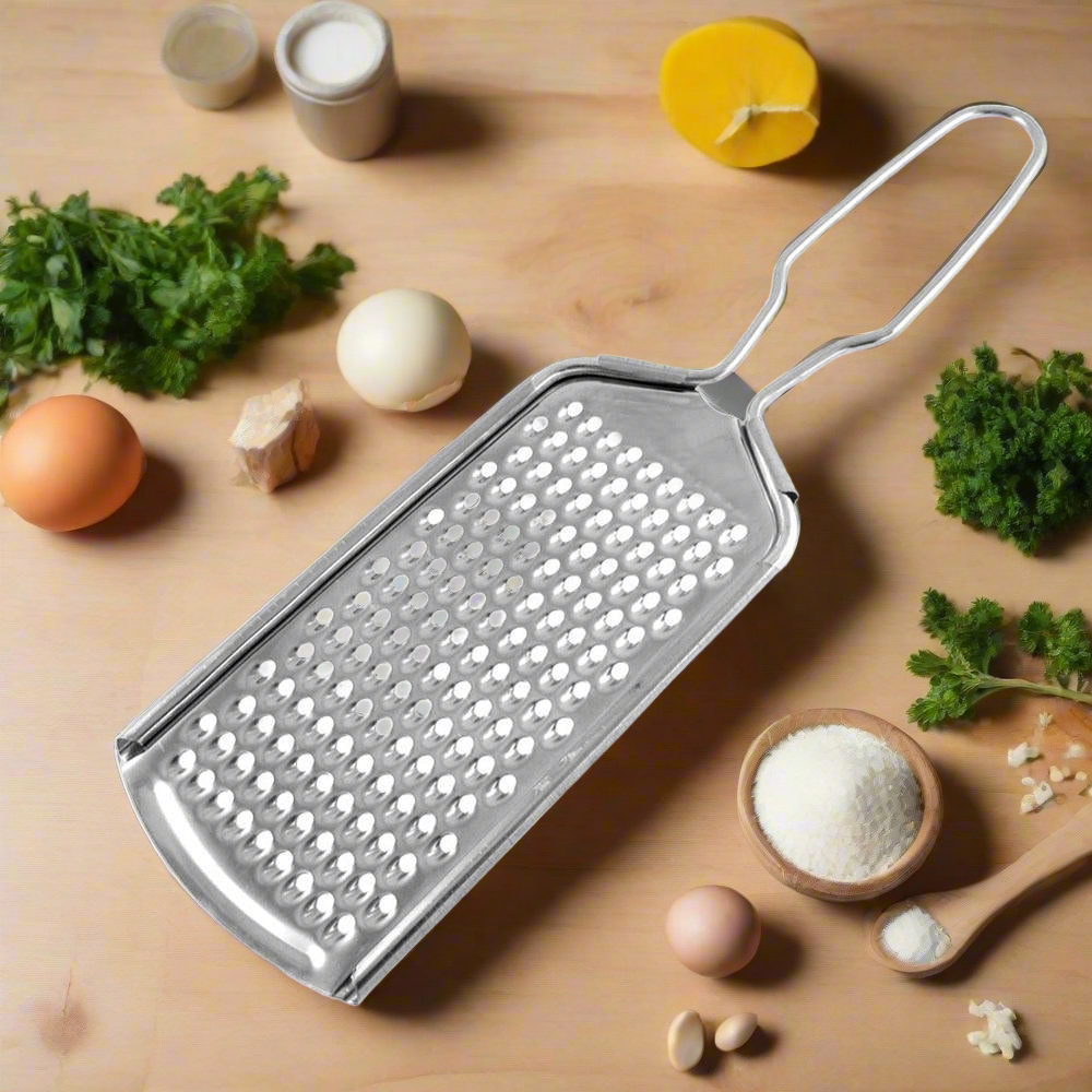 MKK+X12-Stainless Steel Grater Nutmeg Cheese Citrus Zest Zester Grater - Image 2