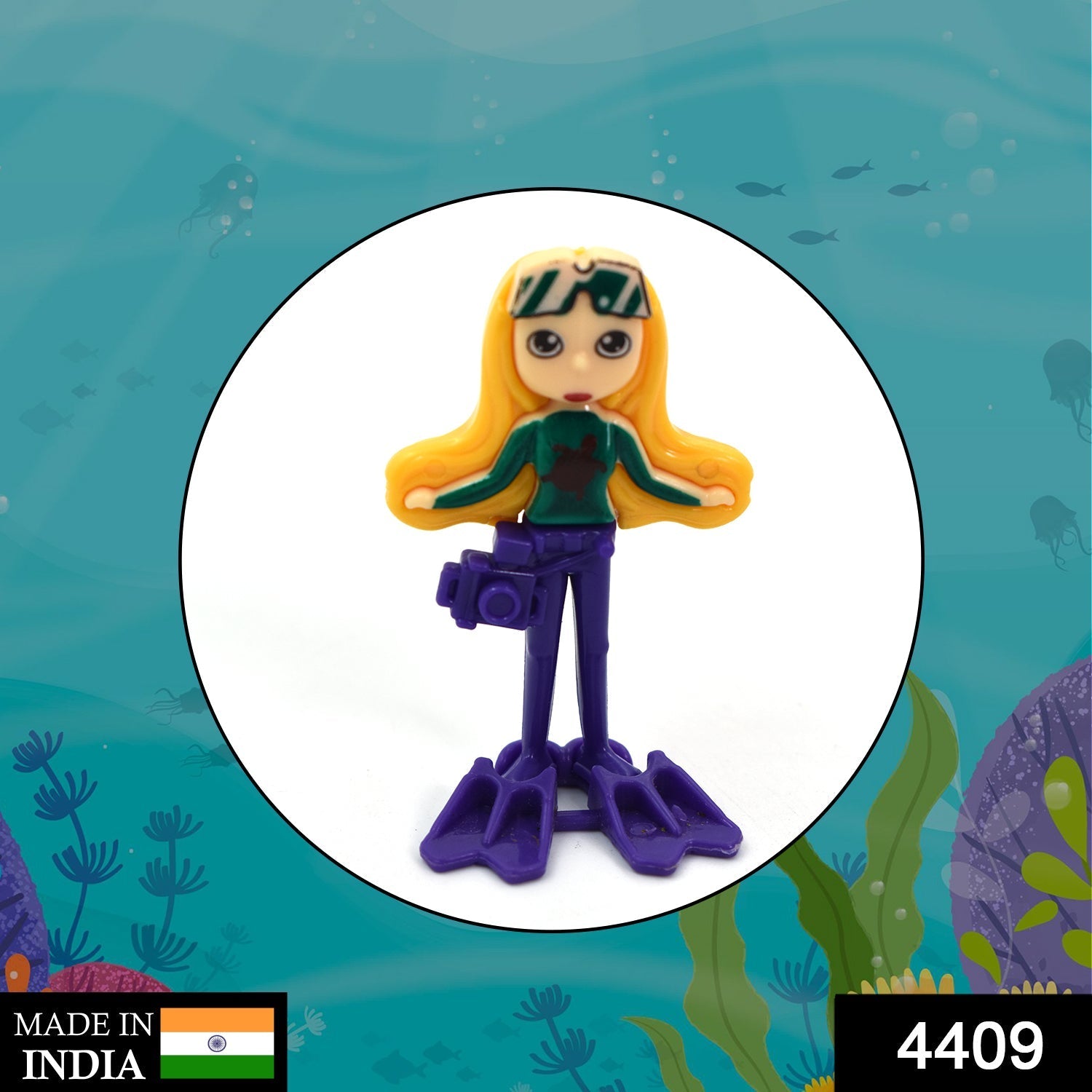 Colorful Jalpari mermaid dolls toy - Image 2