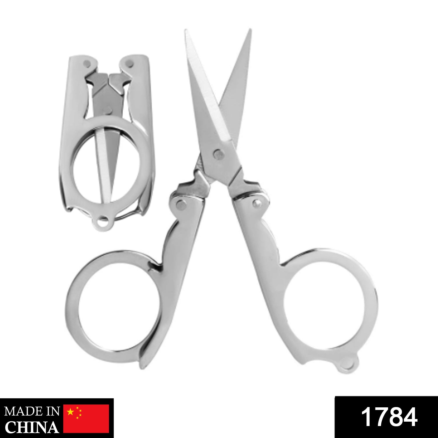Folding Scissor 3.5inch used in crafting and cutting purposes for children’s and adults. - Image 3