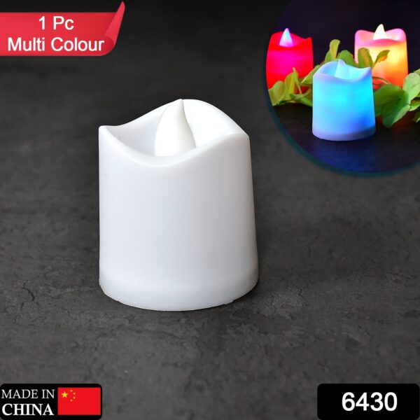 1PC FESTIVAL DECORATIVE - LED TEALIGHT CANDLES | BATTERY OPERATED CANDLE IDEAL FOR PARTY. - Image 2