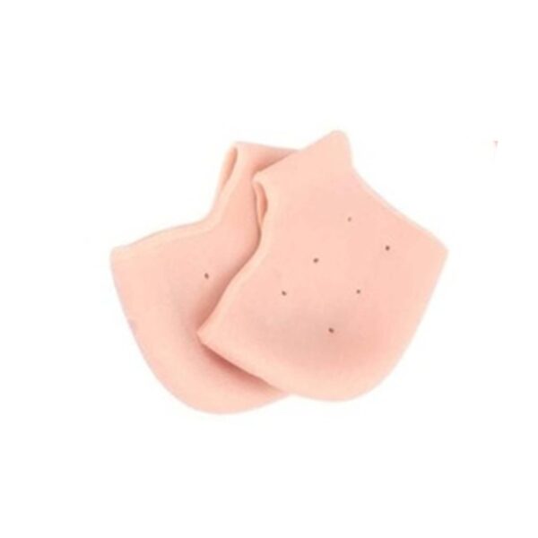 Anti Crack Silicone Half Gel Heel And Foot Protector Moisturizing Socks (X832)