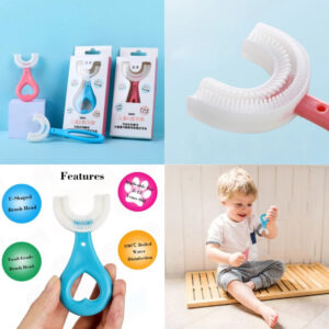 ULTRA SOFT U SHAPED TOOTHBRUSH FOR KIDS (X907)