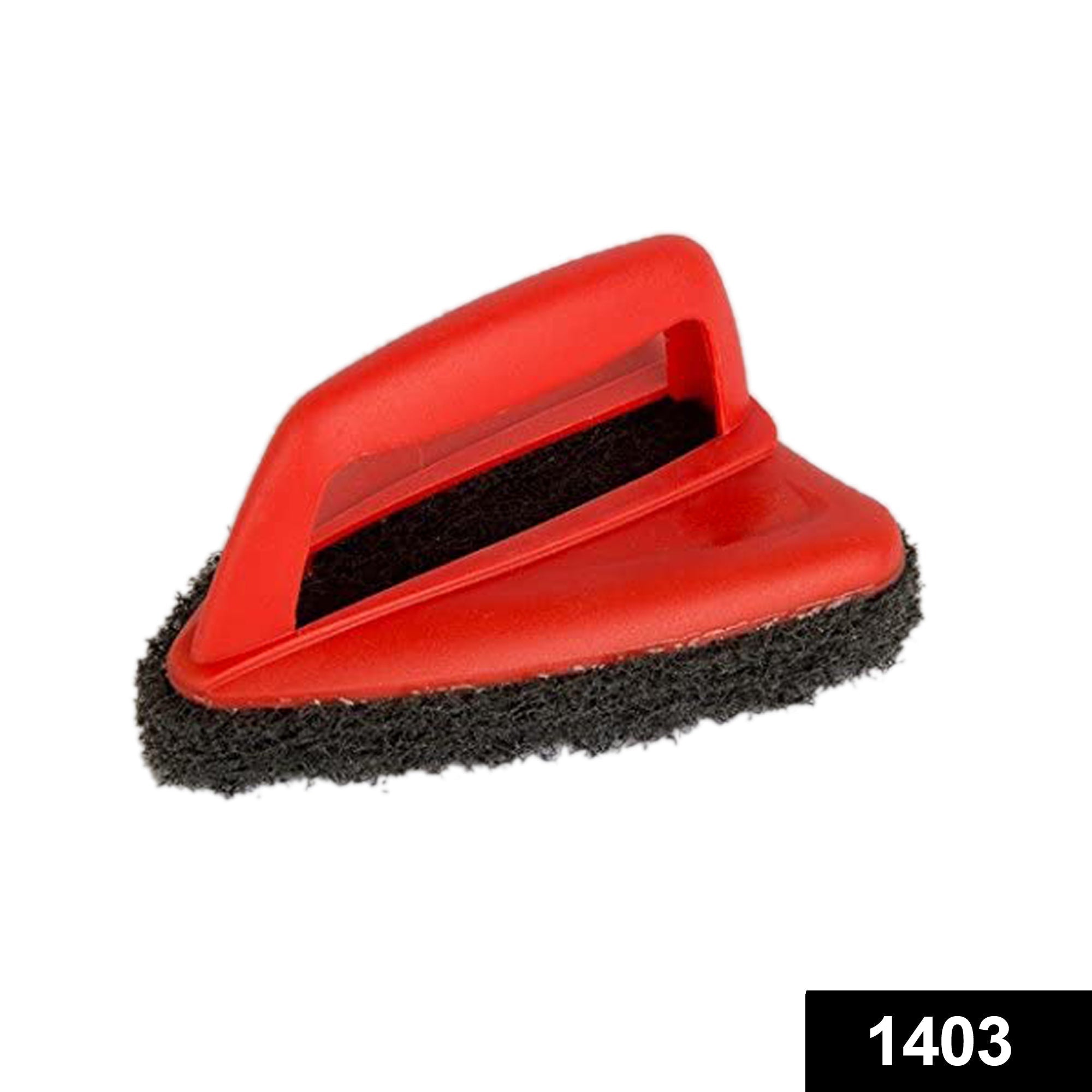 Bathroom Brush with abrasive scrubber for superior tile cleaning - Image 2