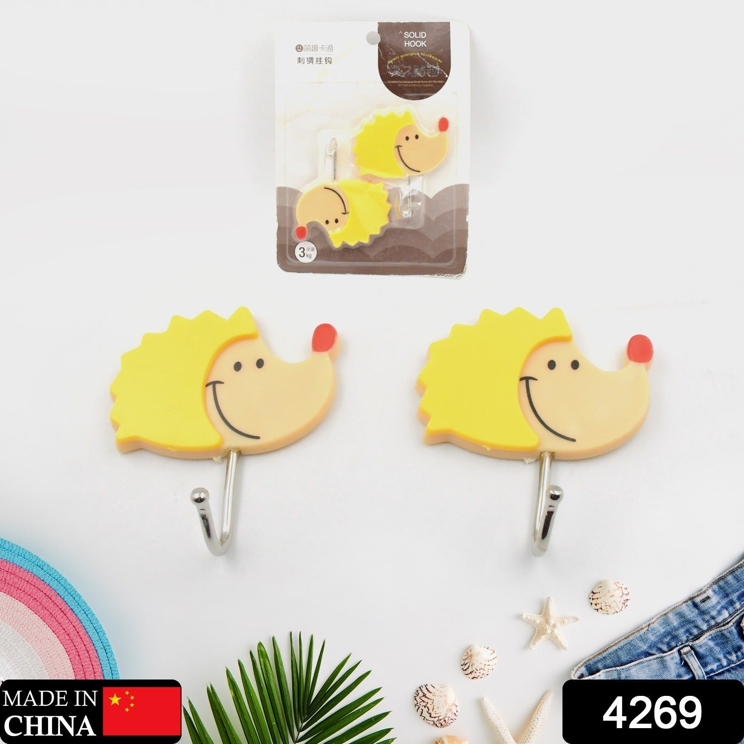 Multipurpose Self-Adhesive Hooks (Heavy Duty): Bathroom, Kitchen, Office - Image 2