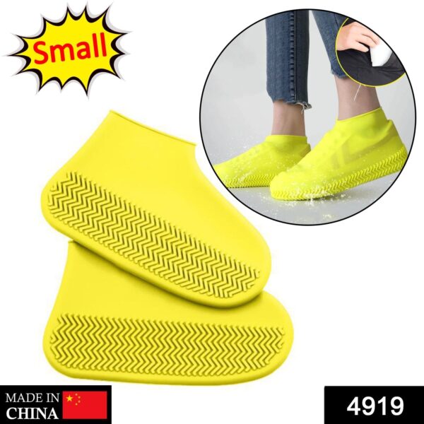 Small Silicone Shoe Covers: Waterproof & Anti-Skid for Rain & Bike - Image 2